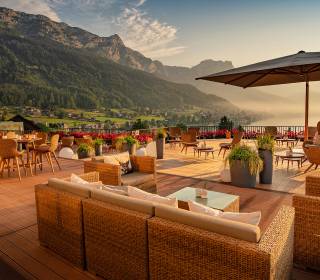 Terrasse Panorama Grundlsee Restaurant